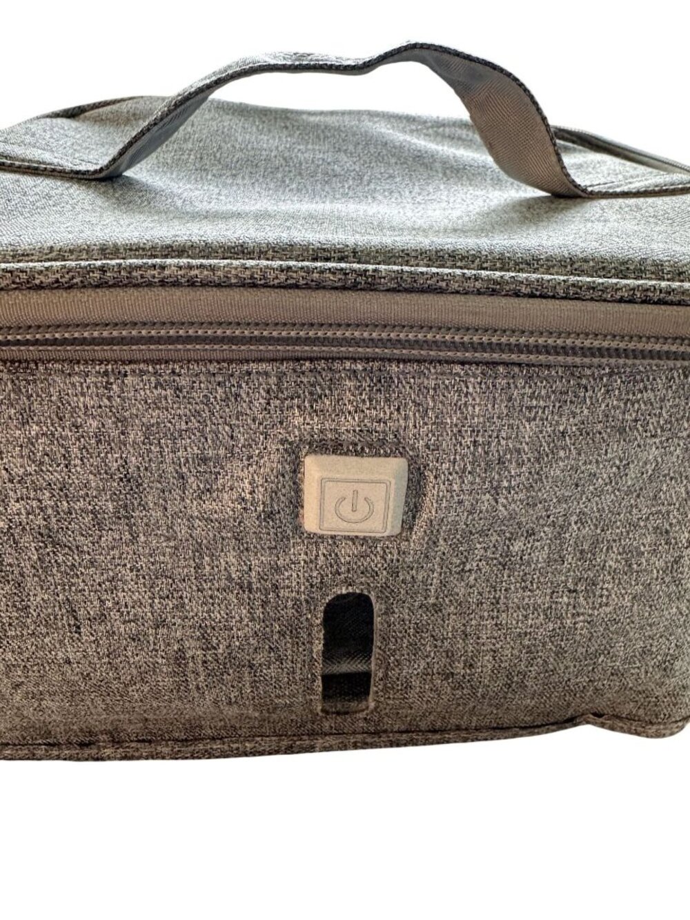 EUC Portable Gray USB-Powered UV Sterilizer Bag With Handle & Zipper - Picture 2 of 4